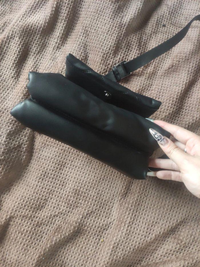 Petit sac bandoulière noir Mango - photo numéro 3