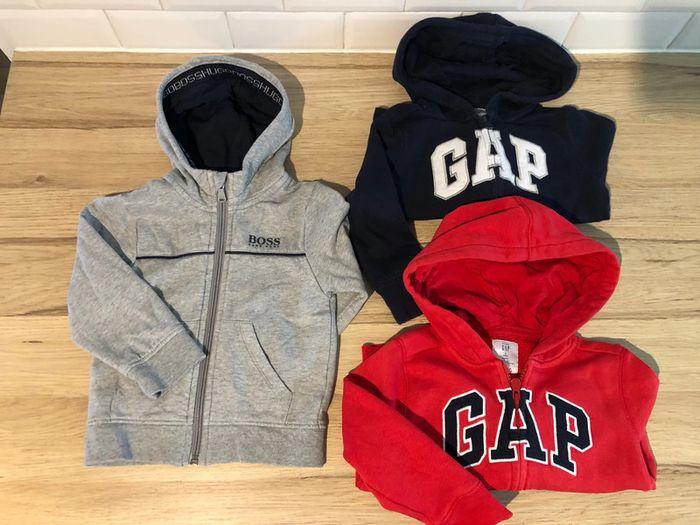 Lots de 3 sweats capuche 2 ans - photo numéro 1