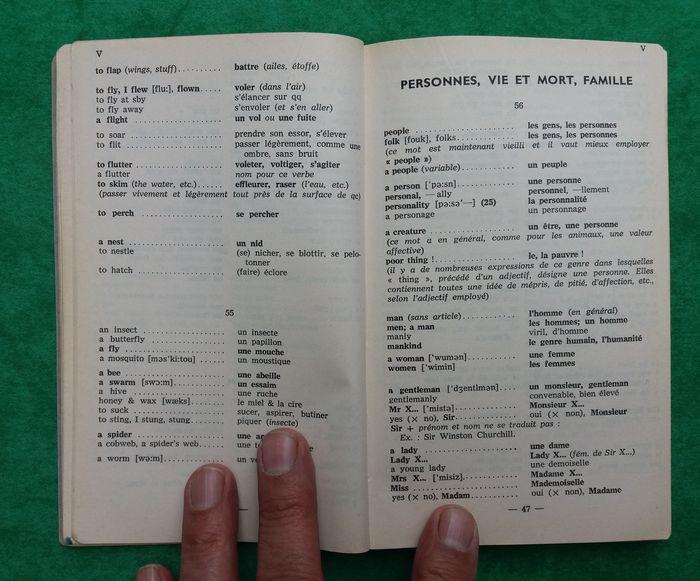 Second Vocabulaire Anglais Des Examens Par Besson H 1965 - photo numéro 6