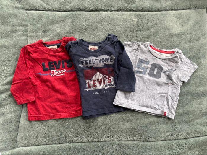 Lot 3 tee shirt Levis - photo numéro 1