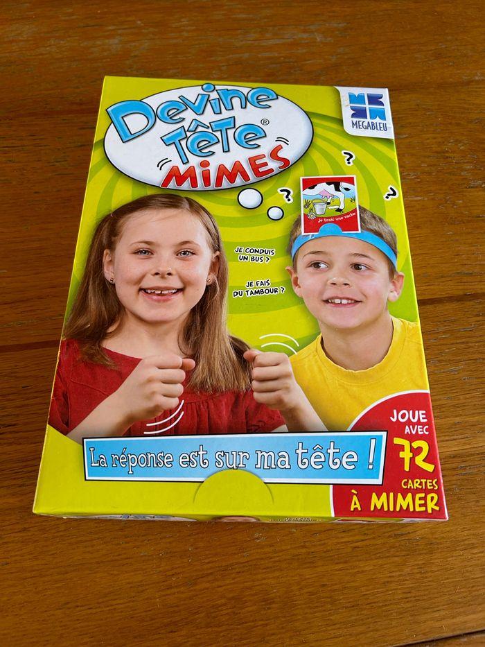 Jeu deviné tête mimes - photo numéro 1