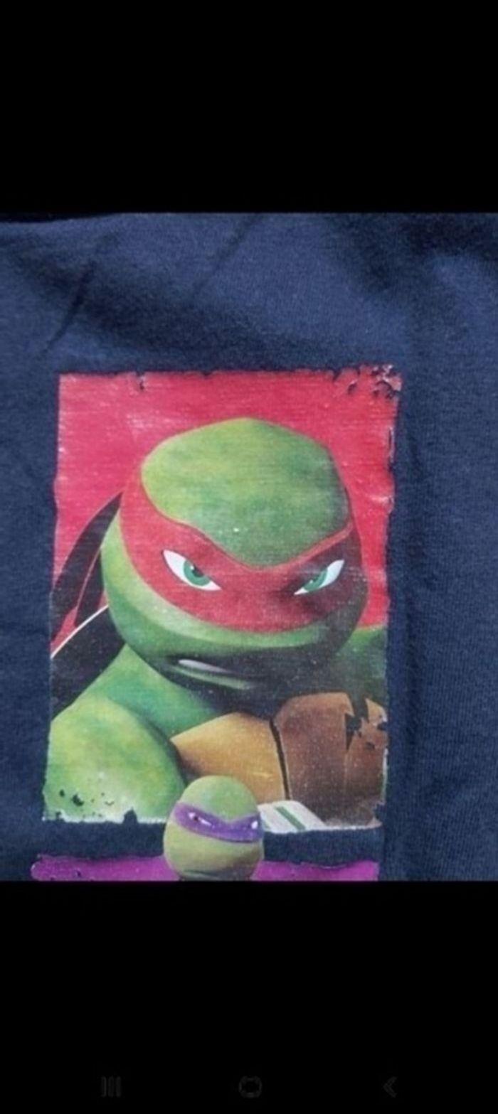 Tshirt manche longue Tortue Ninja 6 ans - photo numéro 4