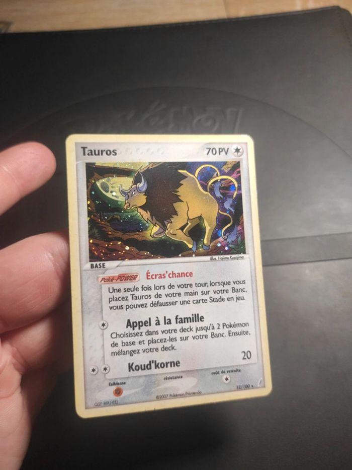 Tauros ex gardien de cristal 12/100 - photo numéro 5