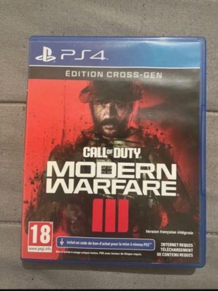 Bonsoir je vend un  jeux de ps4 call of duty - photo numéro 1