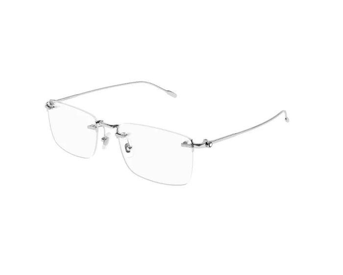 Lunette De Vue MONTBLANC MB0241O 001 ARGENT - photo numéro 2