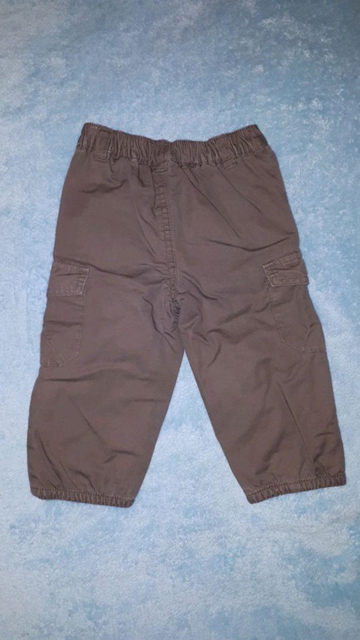 Pantalon garçon marron Kimbaloo 12 mois - photo numéro 2