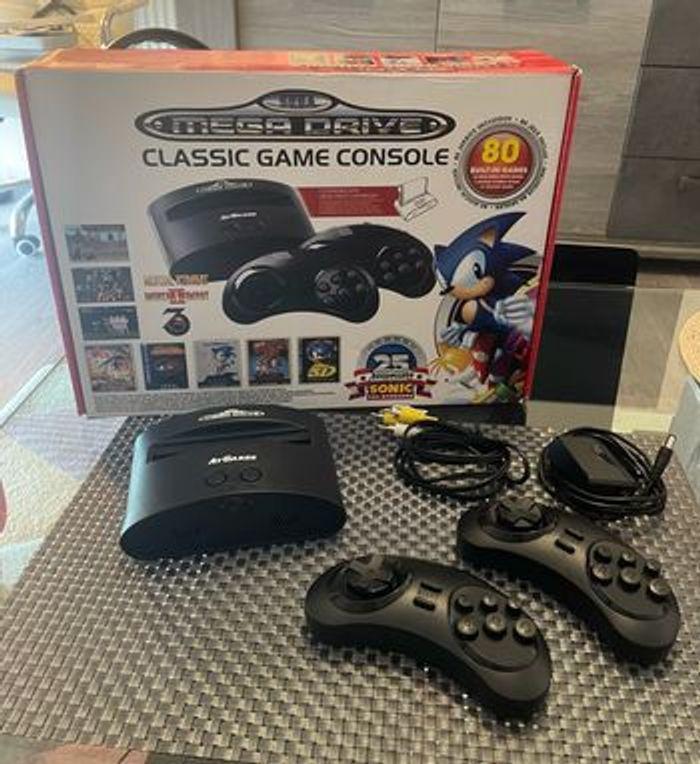 Console Mega Drive + 80 jeux inclus - photo numéro 1