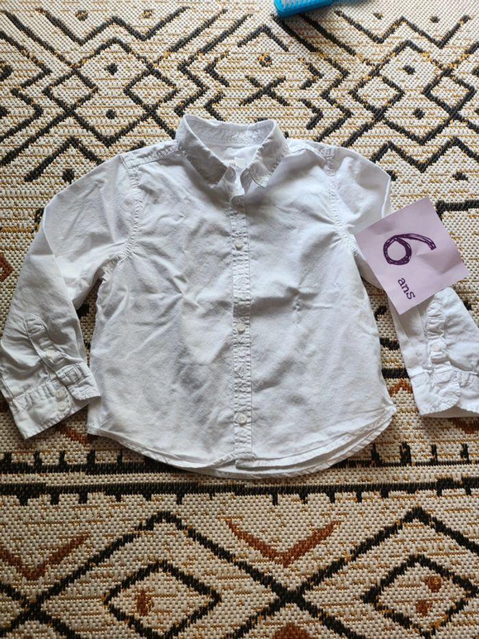 Chemise blanche garçon - photo numéro 1