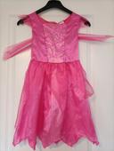 Robe fée rose 6/8 ans