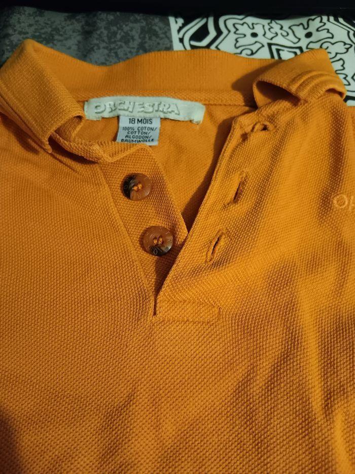 Polo orange - photo numéro 2