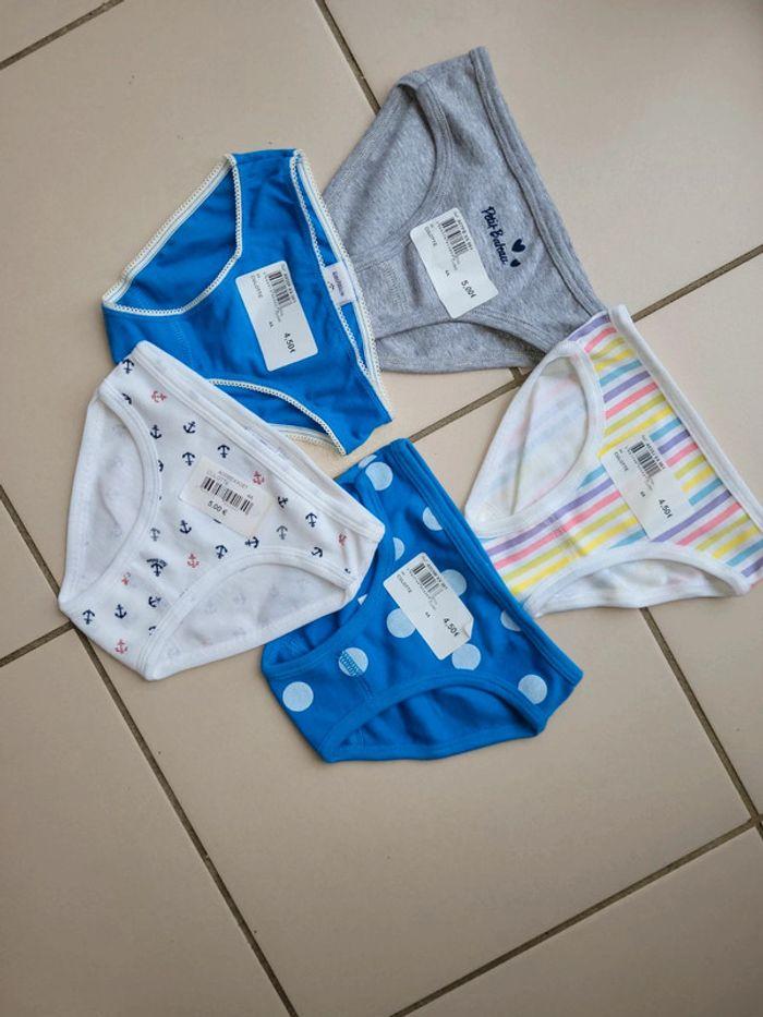 5 culottes fille petit bateau - photo numéro 3