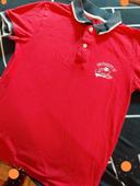 Polo  MC  rouge TS