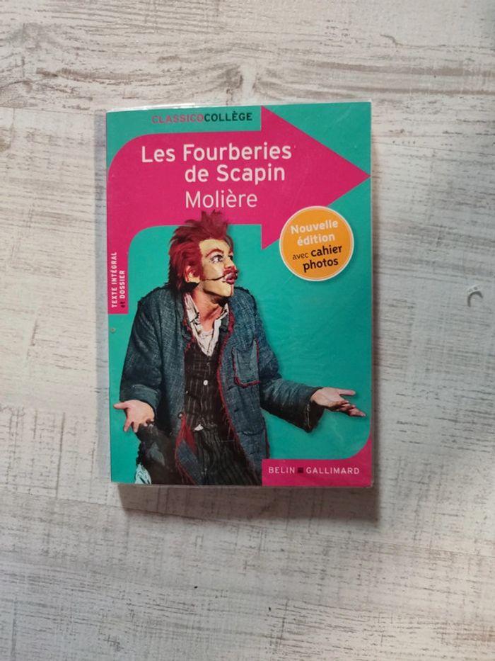 Livre les fourberies de Scapin - photo numéro 1