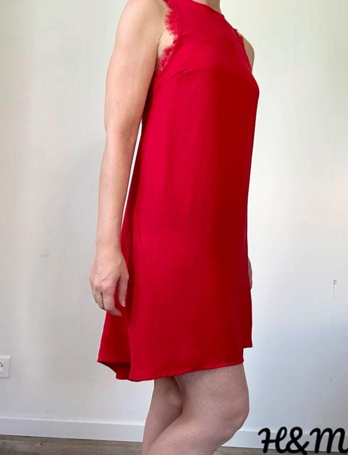 Robe rouge H&M taille 36 💖 - photo numéro 1