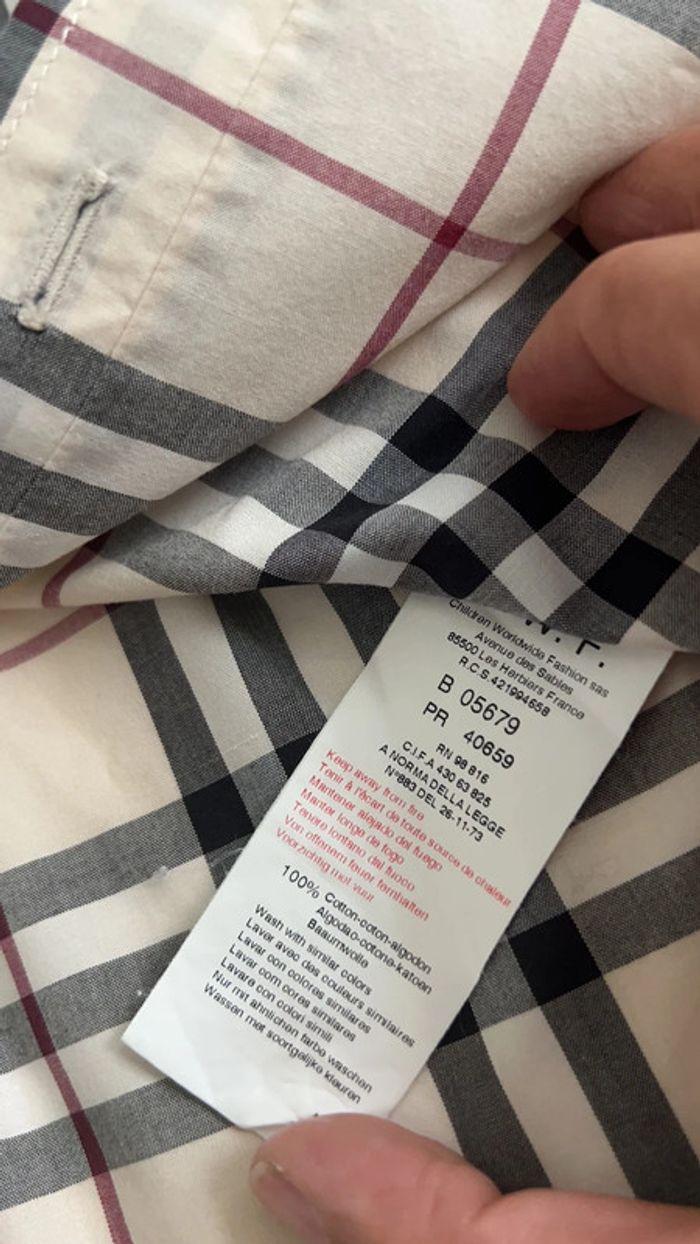 Chemise burberry manche courte - photo numéro 5