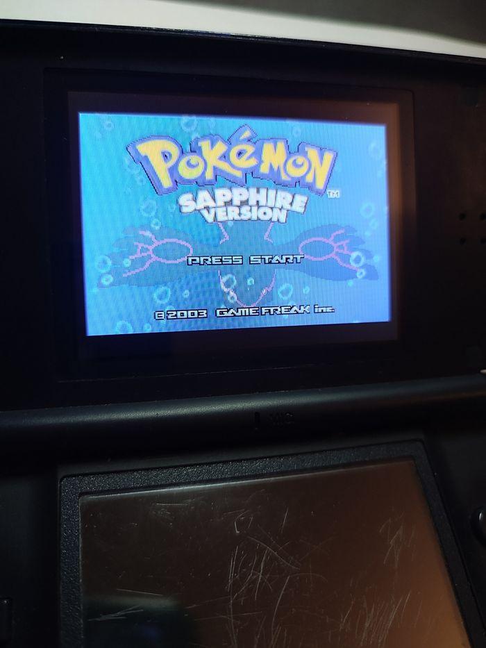 Pokemon saphir game boy advance - photo numéro 3