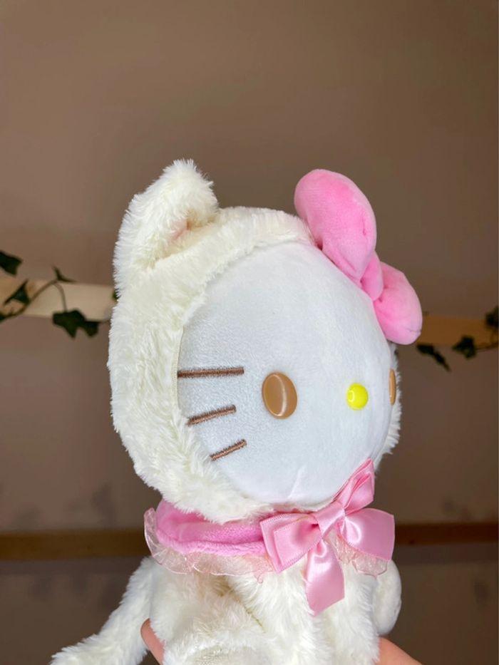 Peluche Hello Kitty déguisement chaton blanc - photo numéro 15