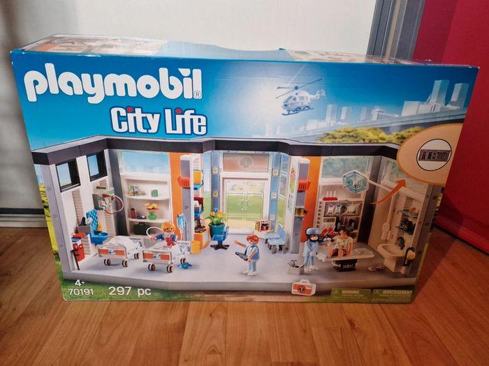 Hôpital playmobil 70191 - photo numéro 1