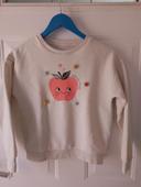 Pull pompons taille 10 ans marque Kiabi