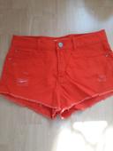 Mini short rouge