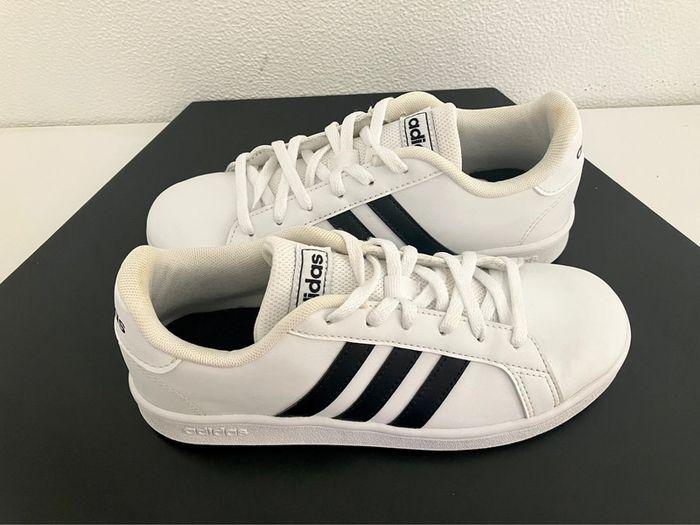 Adidas Grand Court 2.0 White/Black - photo numéro 5