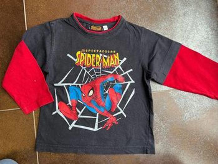 Tee shirt spiderman ML - photo numéro 1