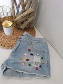 Short en jeans