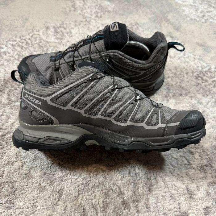 Salomon X Ultra Gore-Tex Grey & Blue & Black - photo numéro 6