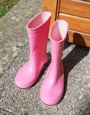 Bottes de pluie roses 26-27