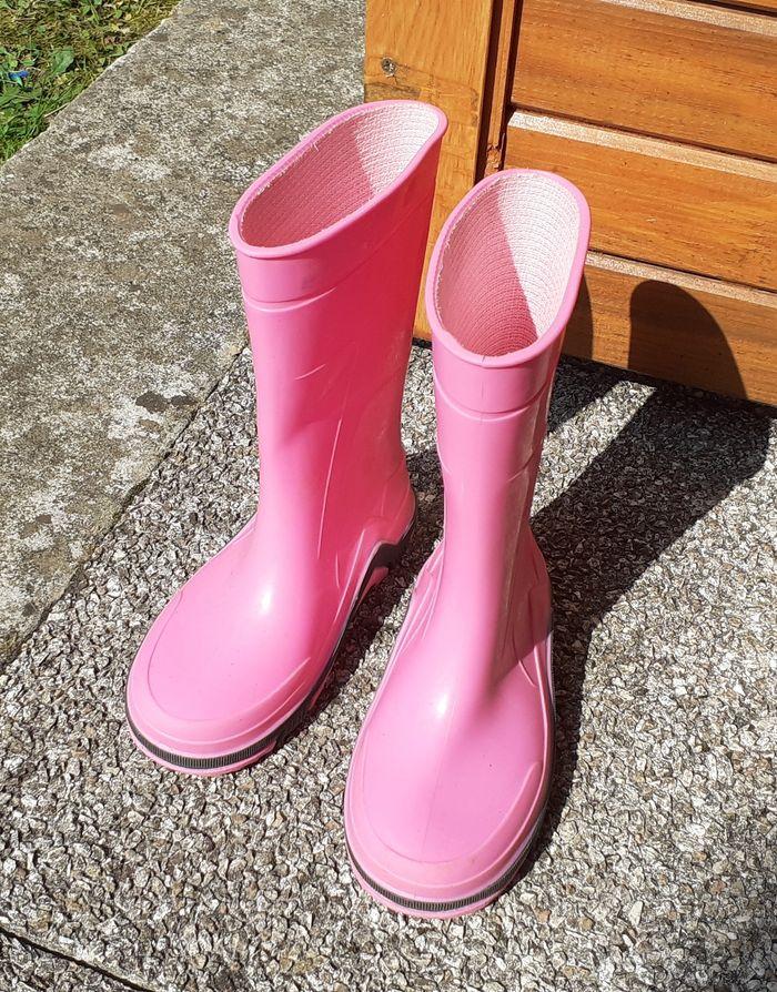 Bottes de pluie roses 26-27