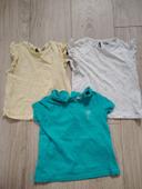 Lot 3 t-shirt manches courtes