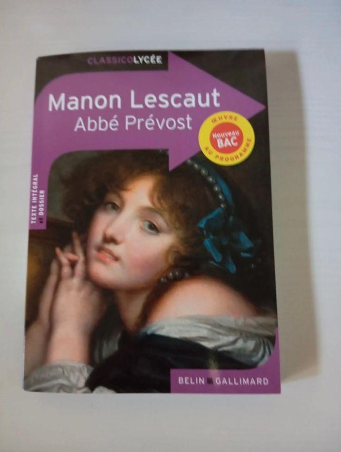 Livre lycée Manon Lescaut - photo numéro 1