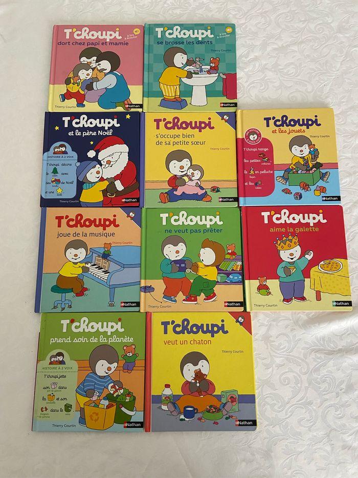 Lot de 10 livres tchoupi - photo numéro 1