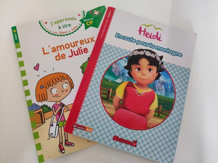 Lot 2 livres CP Heidi + l'amoureux de Julie - photo numéro 1