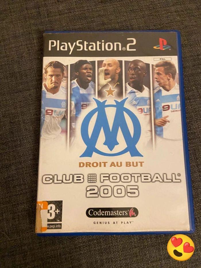 🧩 Jeux PS2 OM  club football 2005 bon état / Olympique de Marseille 🧩 - photo numéro 2