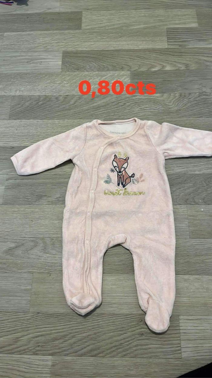 Lot pyjama bébé fille - photo numéro 3