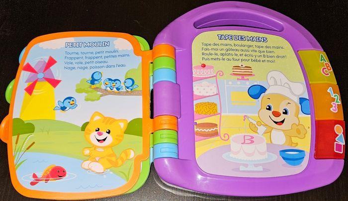 Livre interactif comptines bébé- Fisher price - photo numéro 4