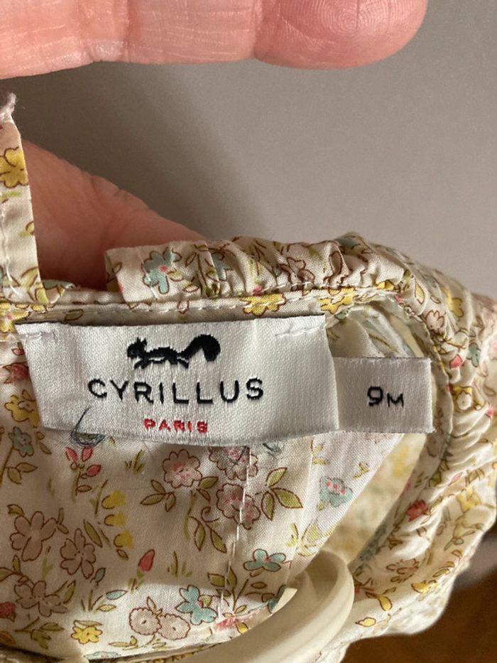 Cyrillus blouse en tissu Liberty 9 mois - photo numéro 8