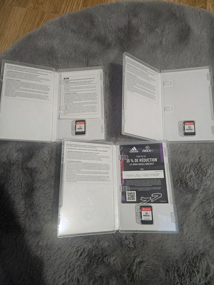 Lot de 3 jeux switch fifa - photo numéro 3