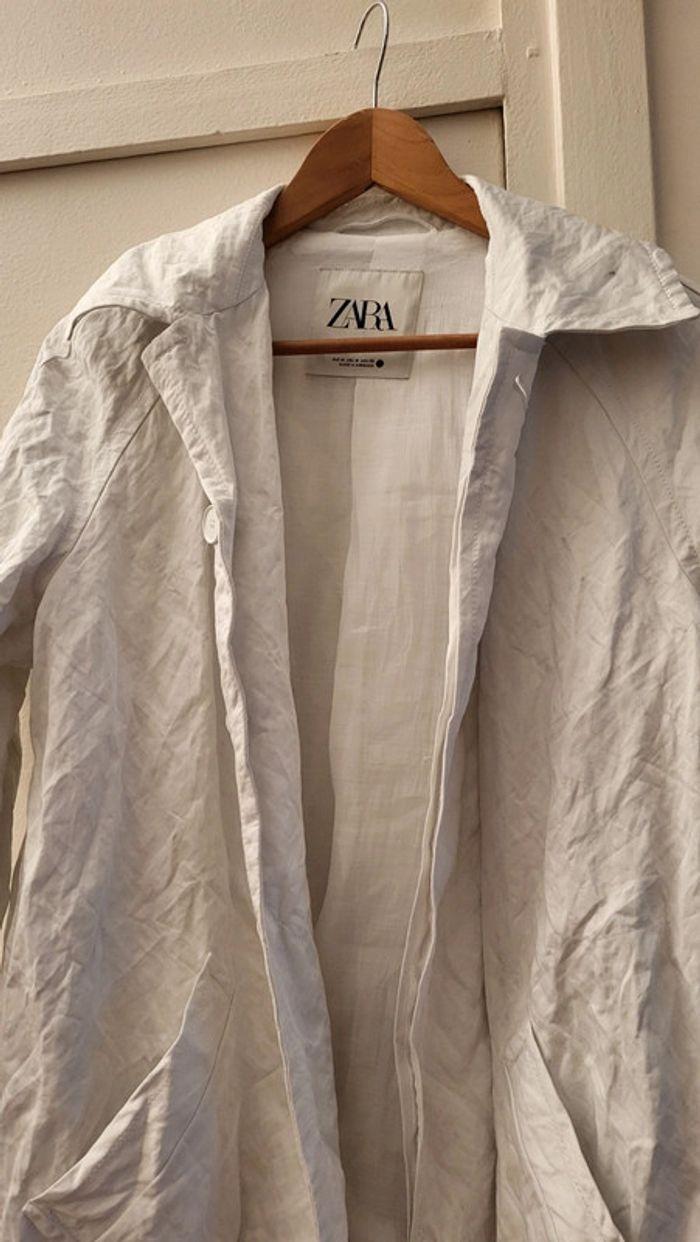 Imperméable blanc - photo numéro 2