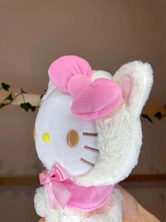 Peluche Hello Kitty déguisement chaton blanc - photo numéro 16