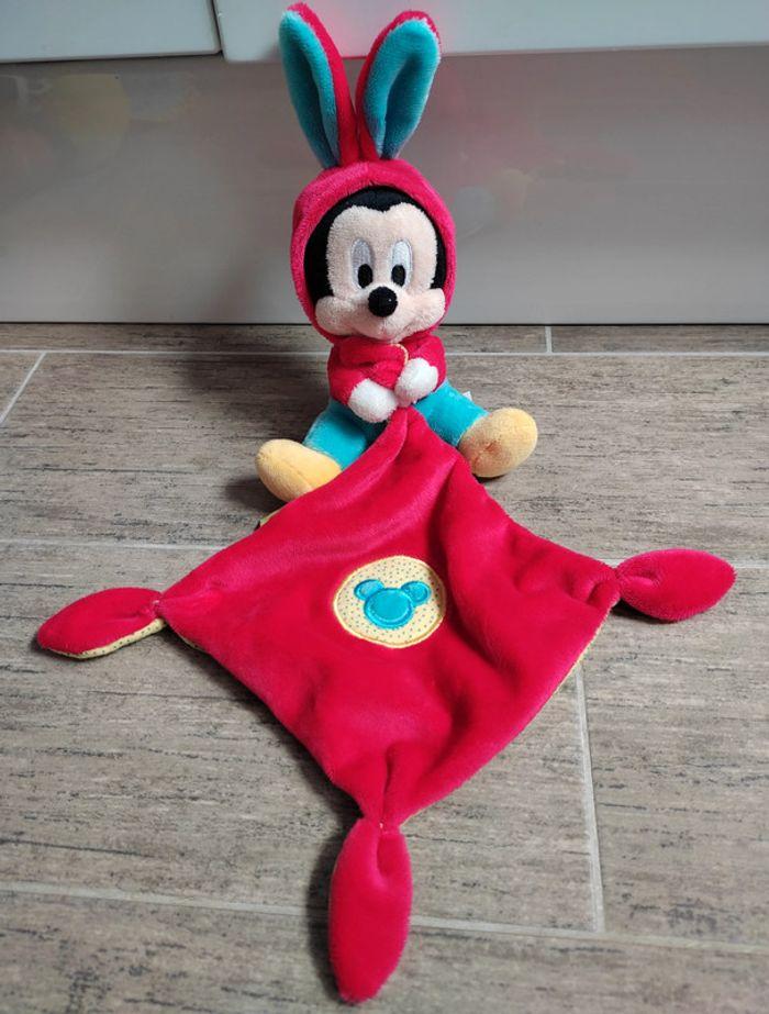 Lot de 2 peluches / doudous Mickey NEUFS - photo numéro 2