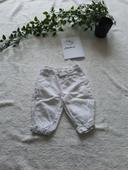 Pantalon blanc en lin cyrillus