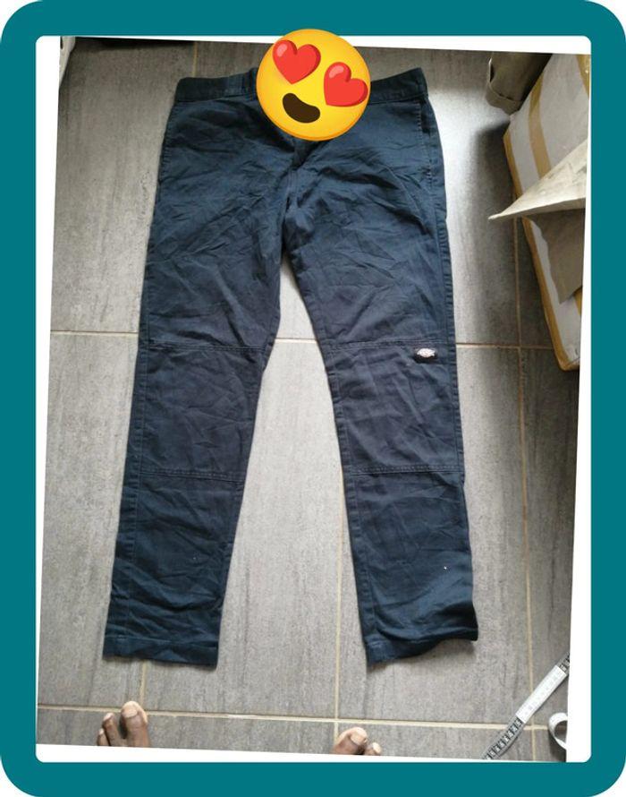 Pantalon bleu dickies taille 48 hauteur 107 cm - photo numéro 3