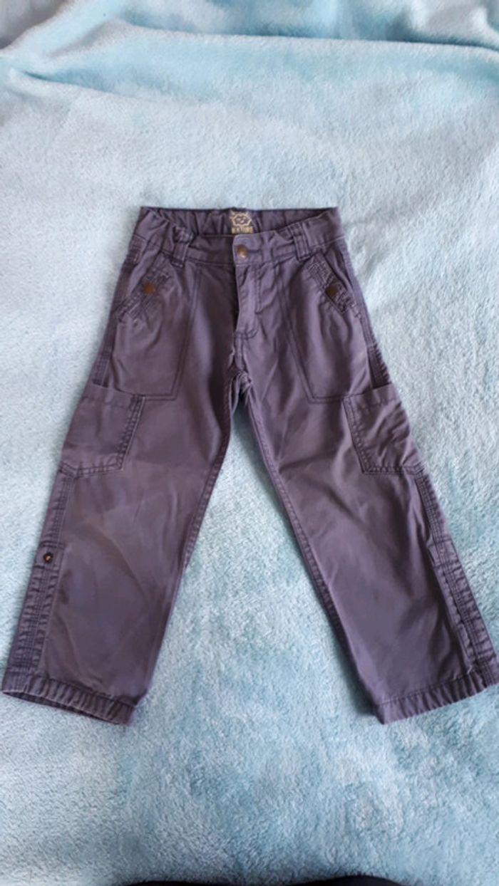 Pantalon garçon gris bleuté Sergent Major 3ans - photo numéro 1