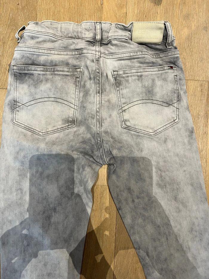 Jeans gris skinny Hilfiger T12ans - photo numéro 6