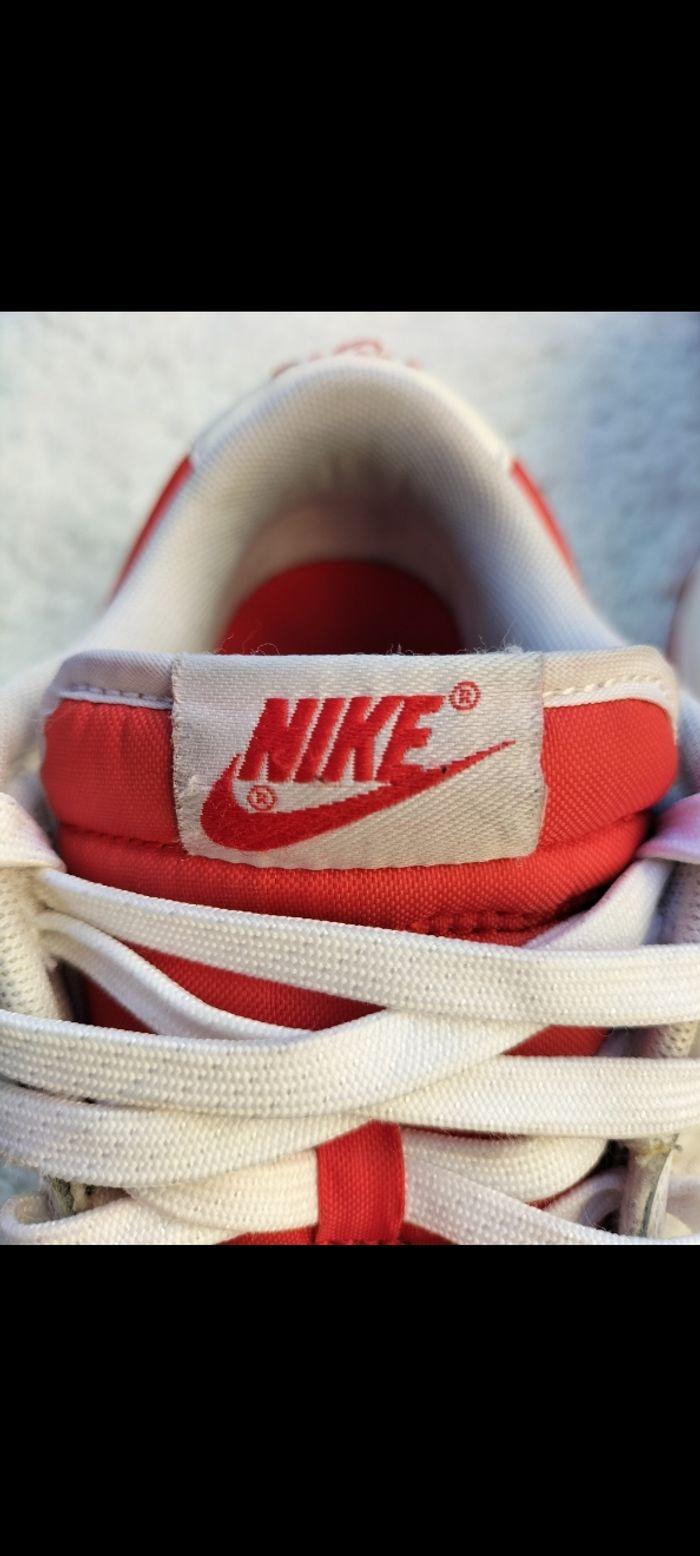 Nike dunk low "championship red" - photo numéro 7