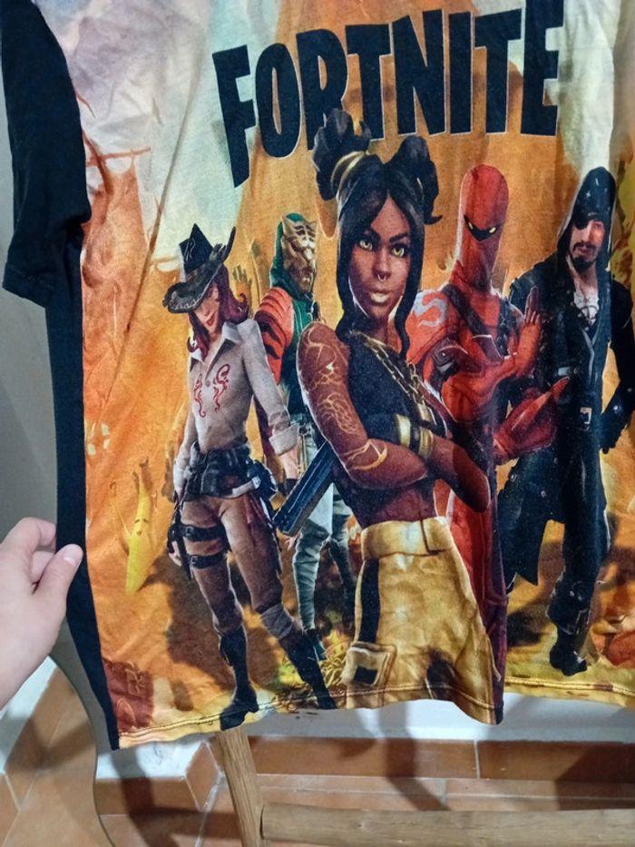 T-shirt fortnite garçon 14 ans - photo numéro 2