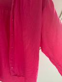 Chemise rose style lin