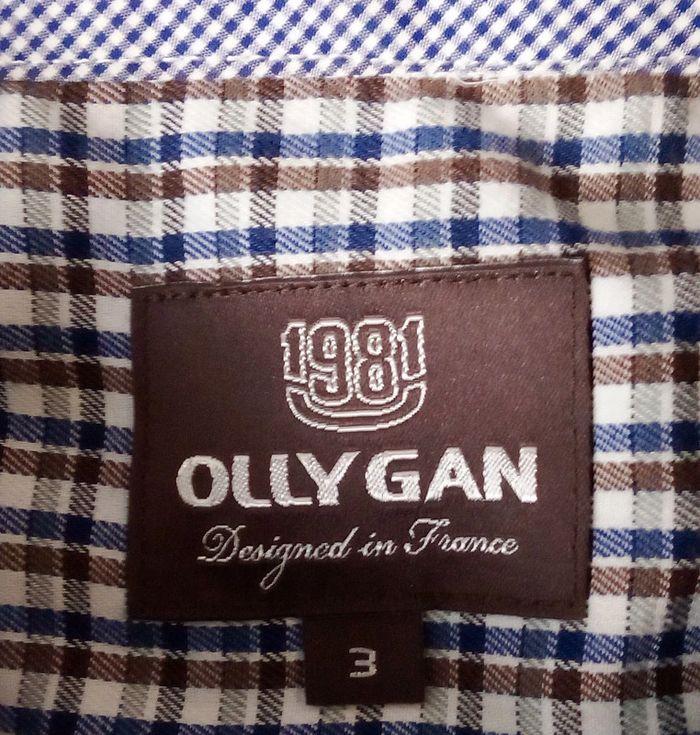 Chemise manches longues à carreaux Olly Gan taille 3 ou L - photo numéro 12